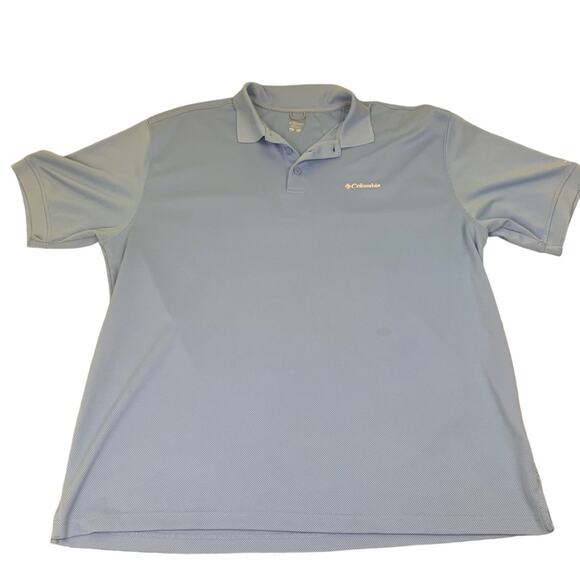 Columbia Omi-Shade Shirt Collared Blue Size XXL - Picture 1 of 7